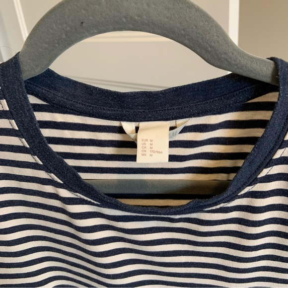 Blue and white striped bodycon dress - H&M size M - Picture 9 of 9